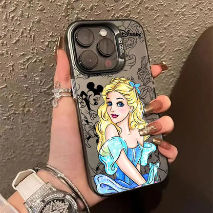 Disney Winnies Elsa Jasmine Phone Case For iPhone