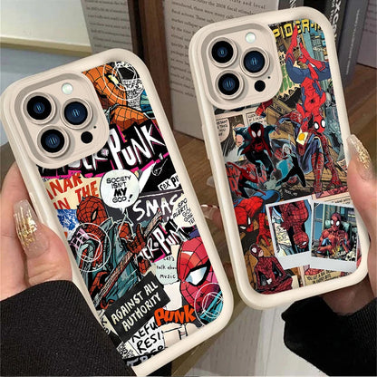 Cool Marvel Spider Man Comic For iPhone Phone Case