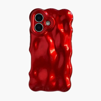 Fashion Red Wave Water Ripple Phone Case