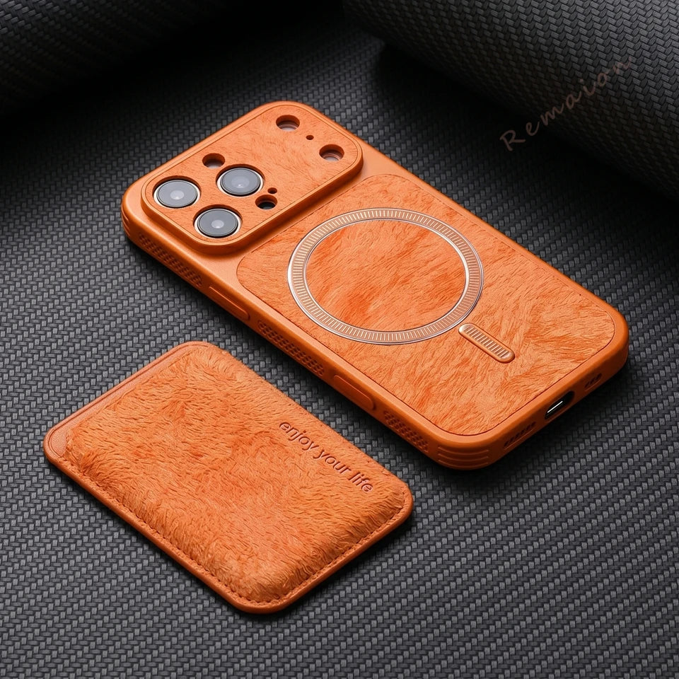 Fashion Heat Dissipation Magnetic Phone Case For iPhone