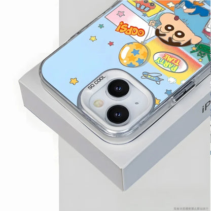 Anime Crayon Shin-Chan Phone Case For iPhone