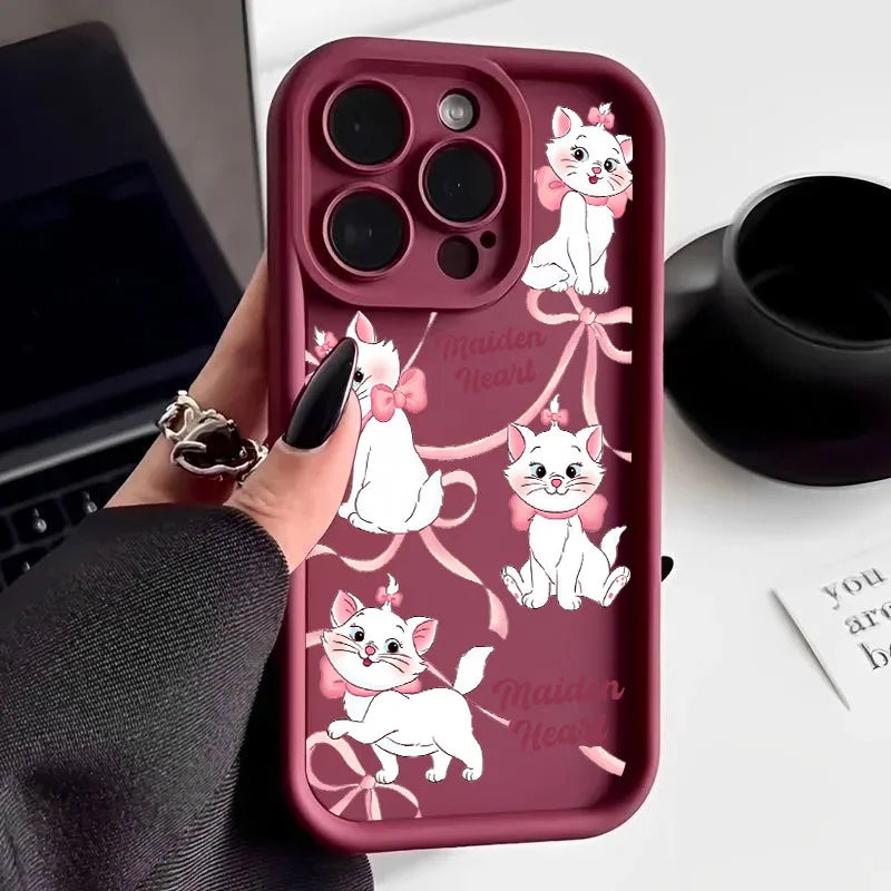 Lovely Marie The Aristocats Cat Phone Case For iPhone