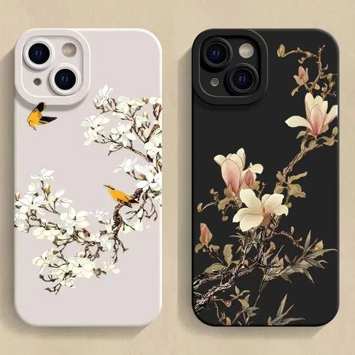 Flower and Bird Phone Case