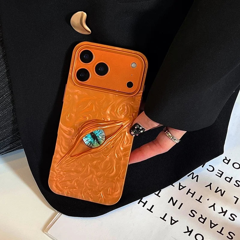 Luxury Eye Of Cthulhu Eyeball Phone Case For iPhone
