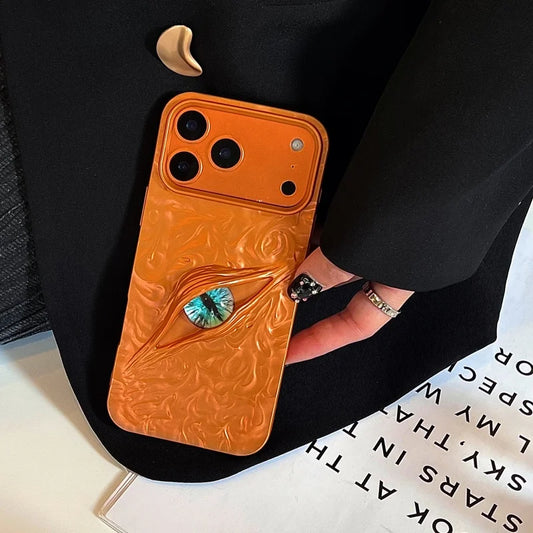 Luxury Eye Of Cthulhu Eyeball Phone Case For iPhone
