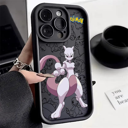 Snorlax Umbreon Pokemons Anime Soft Silicone Case For iPhone