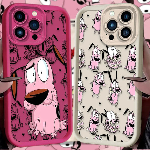 Courages Cowardly Dog Case For iPhone