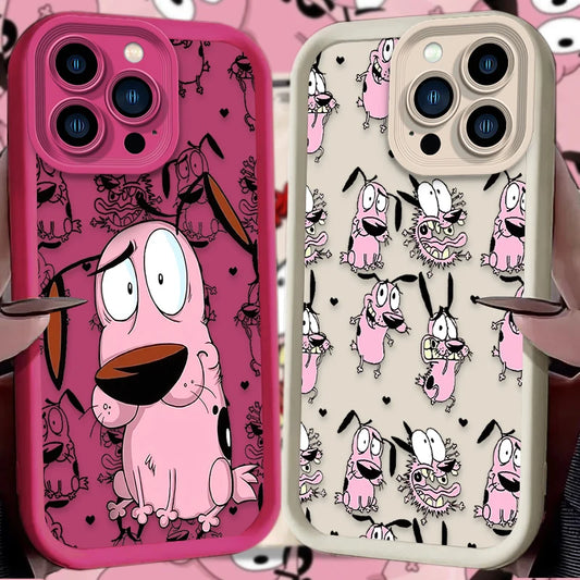 Courages Cowardly Dog Case For iPhone