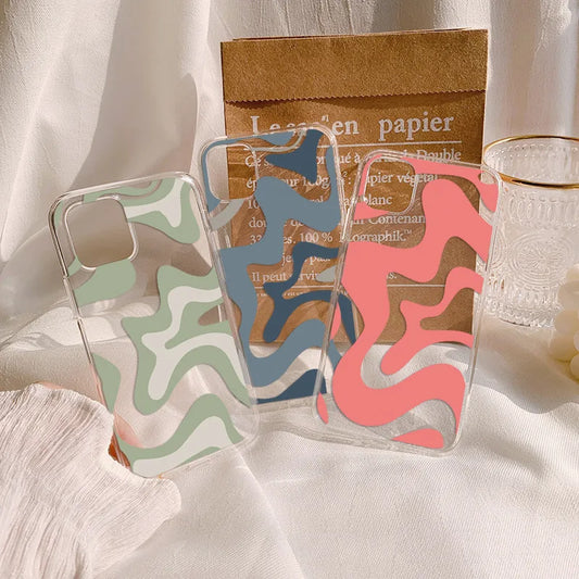 Abstract Swirl Pattern Phone Case