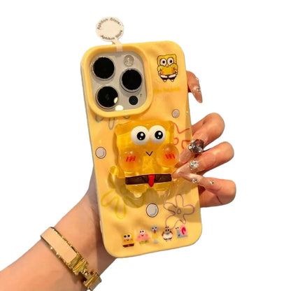 Anime Spongebo Squarepants Mobile Phone Case Available  For iPhone