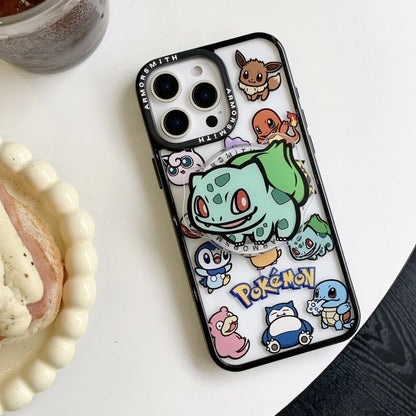Luxury Pokemons Ditto Bulbasaur Phone Case For iPhone