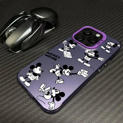 Mickeys Mouse Cartoon Black White Phone Case