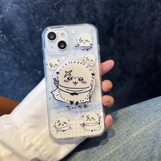 Anime Chiikawa Rakko 2026 New Magnetic Holder Cute  For iPhone