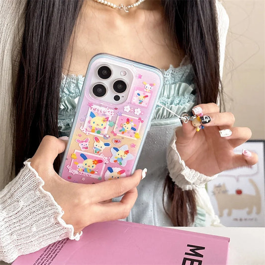 Kawaii Cartoon Rabbit Phone Case