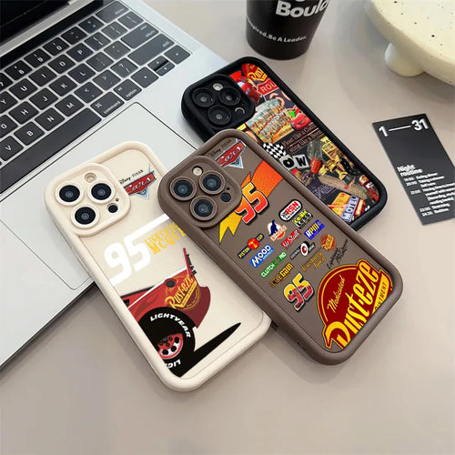 Disney Lightning McQueen 95 Phone Case For iPhone