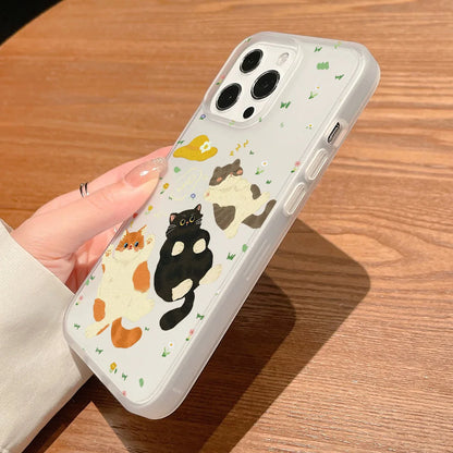 Cute Cat Phone Case For iPhone